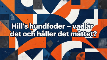 Professional header image for comparison analysis: Hill's hundfoder – vad är det och håller det måttet?