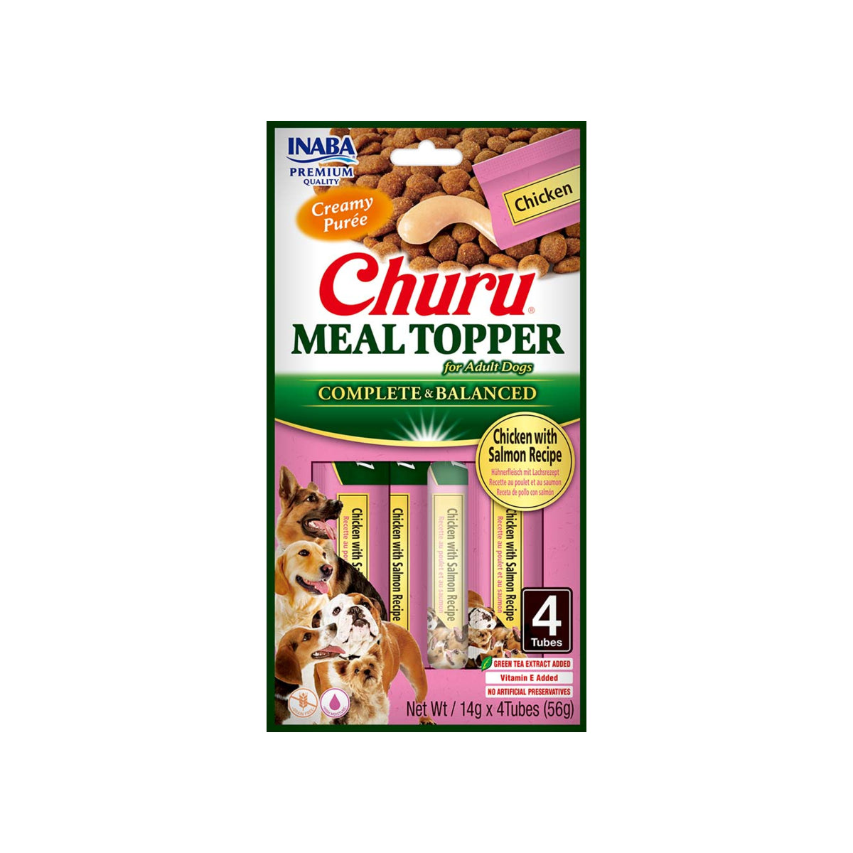 Churu Meal Topper Kyckling & Lax 4x14g