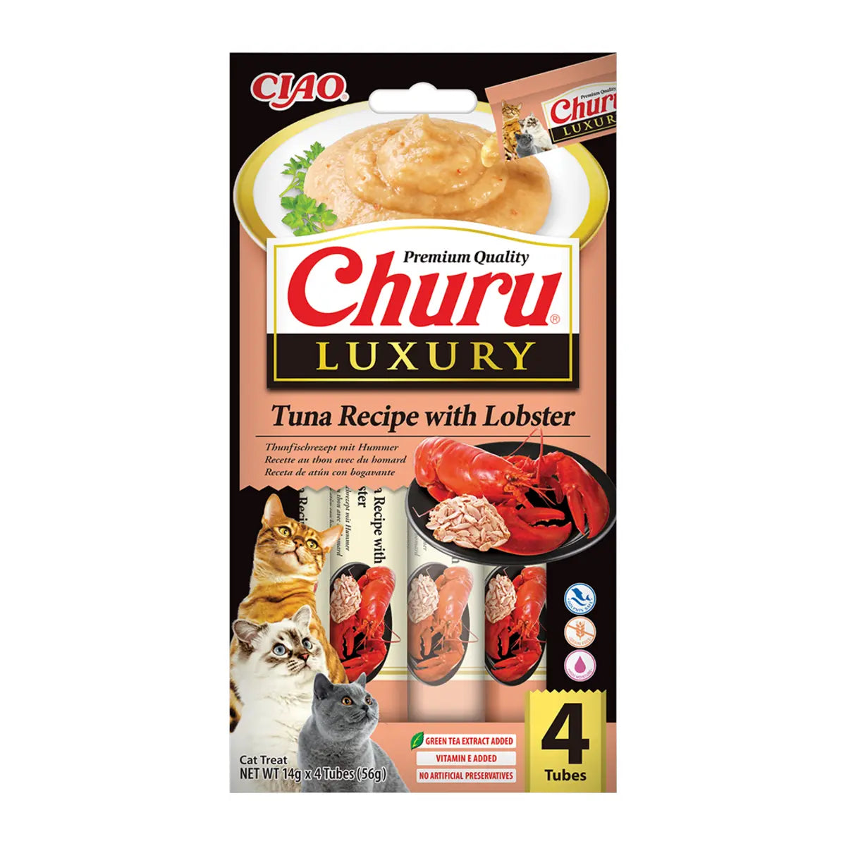 Luxury Tuna with Lobster 4x14g