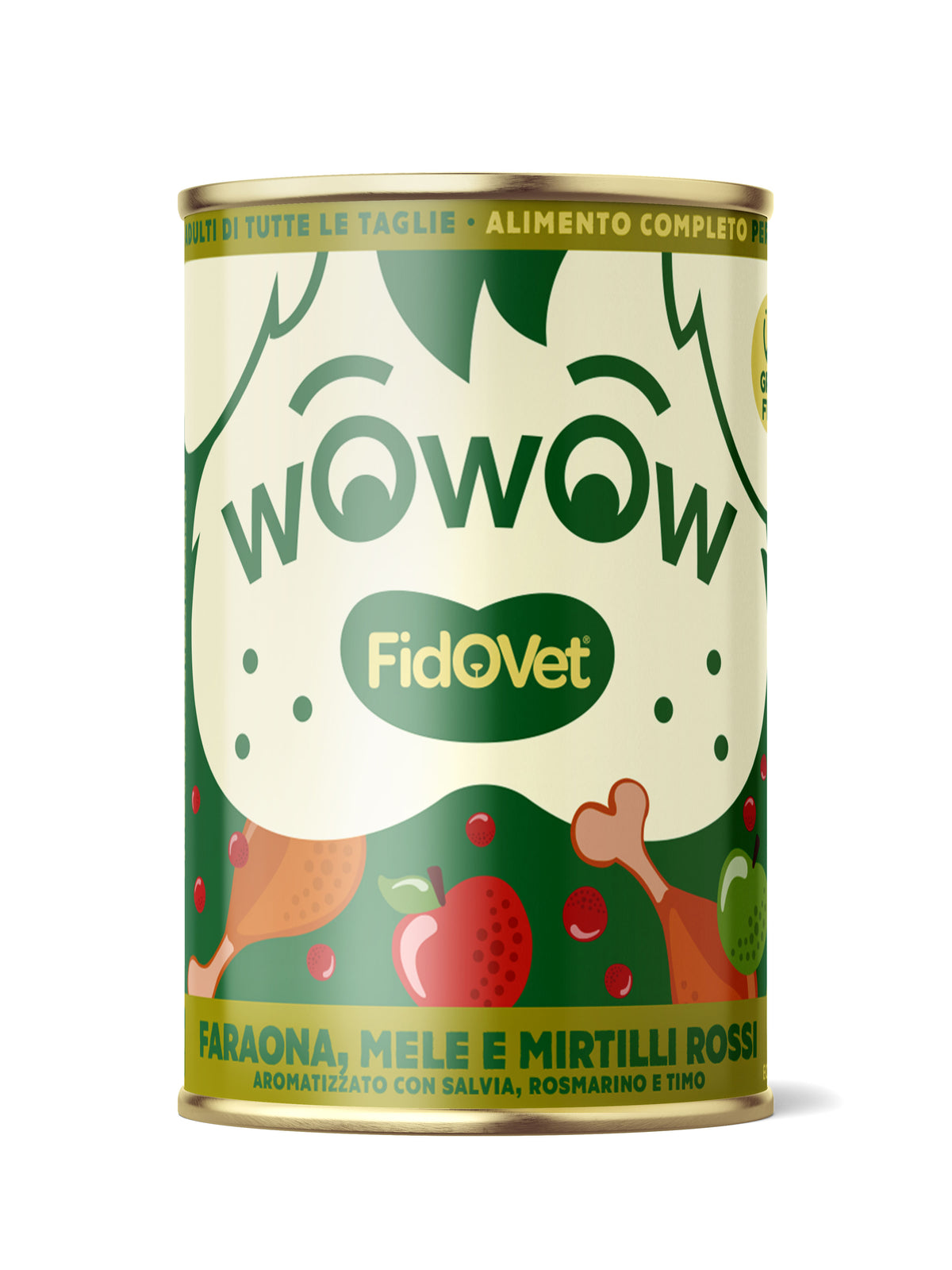 Wowow Pärlhöna, Äpple & Tranbär – Vuxen – 400 g