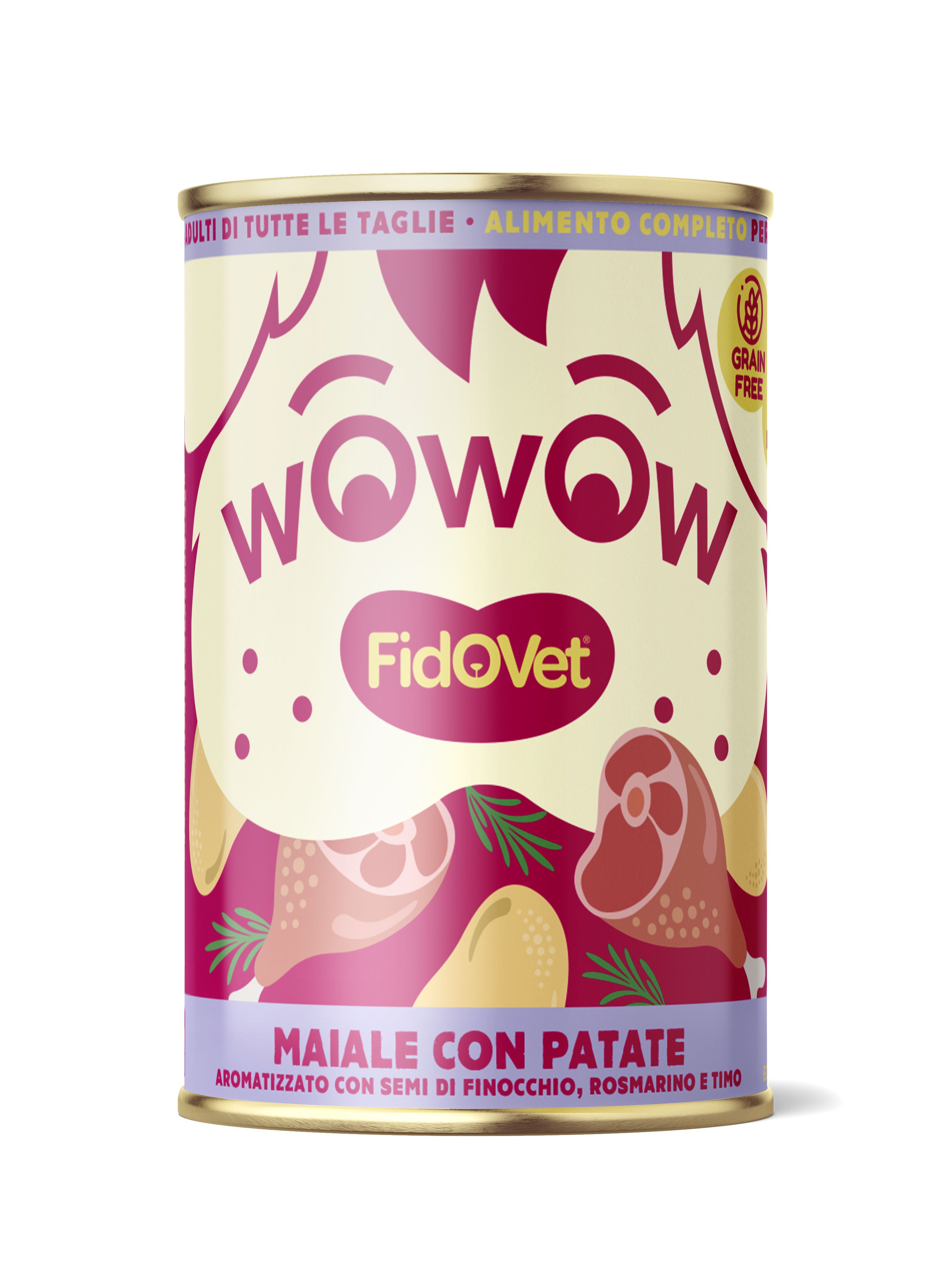 Wowow Pork with Patatoes - Adult - 400 g