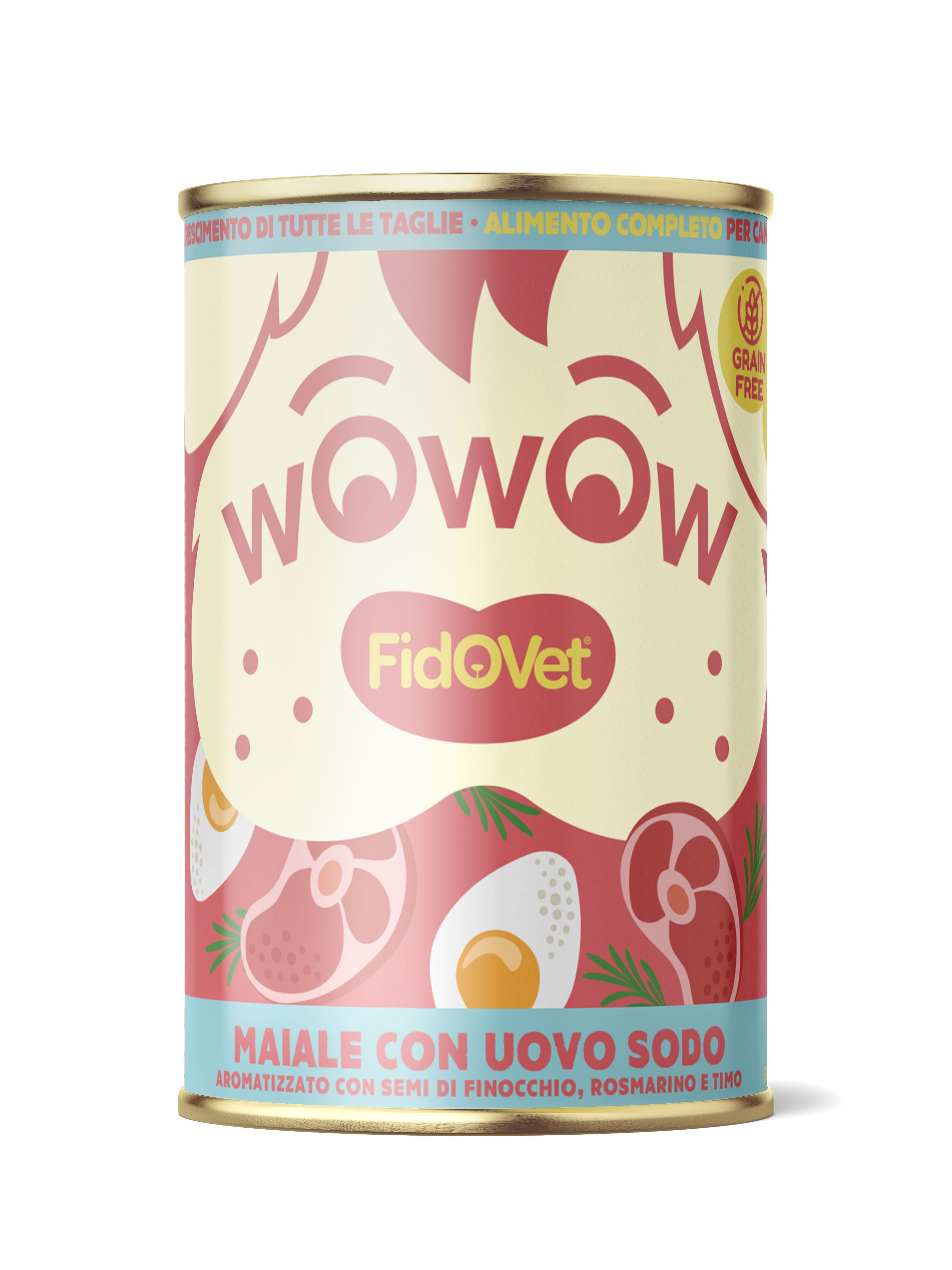 Wowow Pork with Hard Boiled Egg - Puppy - 400 g