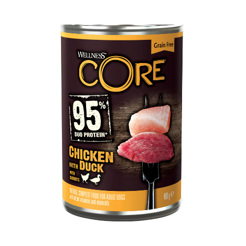 CORE 95 Kyckling, Anka & Morötter 400g