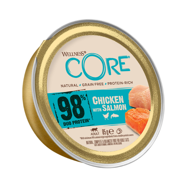 CORE Cat 98 Chicken/Salmon 85 g