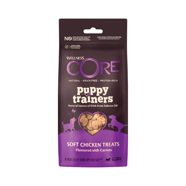CORE Puppy Trainers Kyckling & Morötter 170g