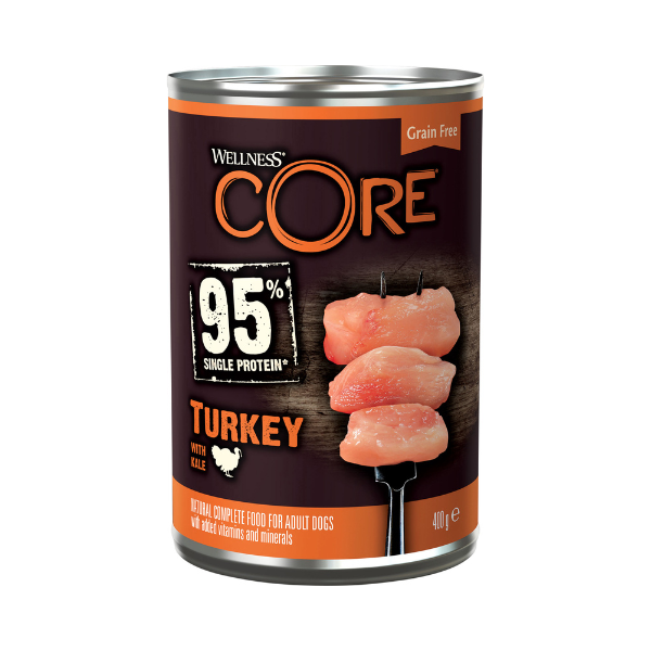 CORE 95 Turkey with kale 400g