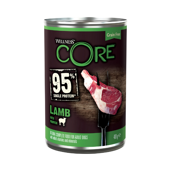 CORE 95 Lamb with pumpkin 400g