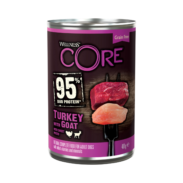 CORE 95 Kalkon, Get & Sötpotatis 400g