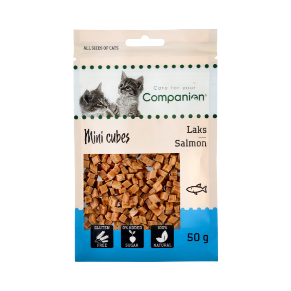 Companion Cat Mini Cubes, lax 50 g