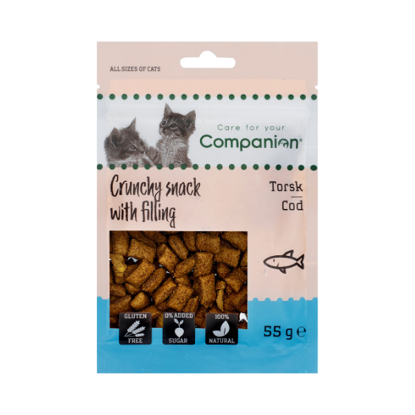 Companion Crunchy Torsk 55 g