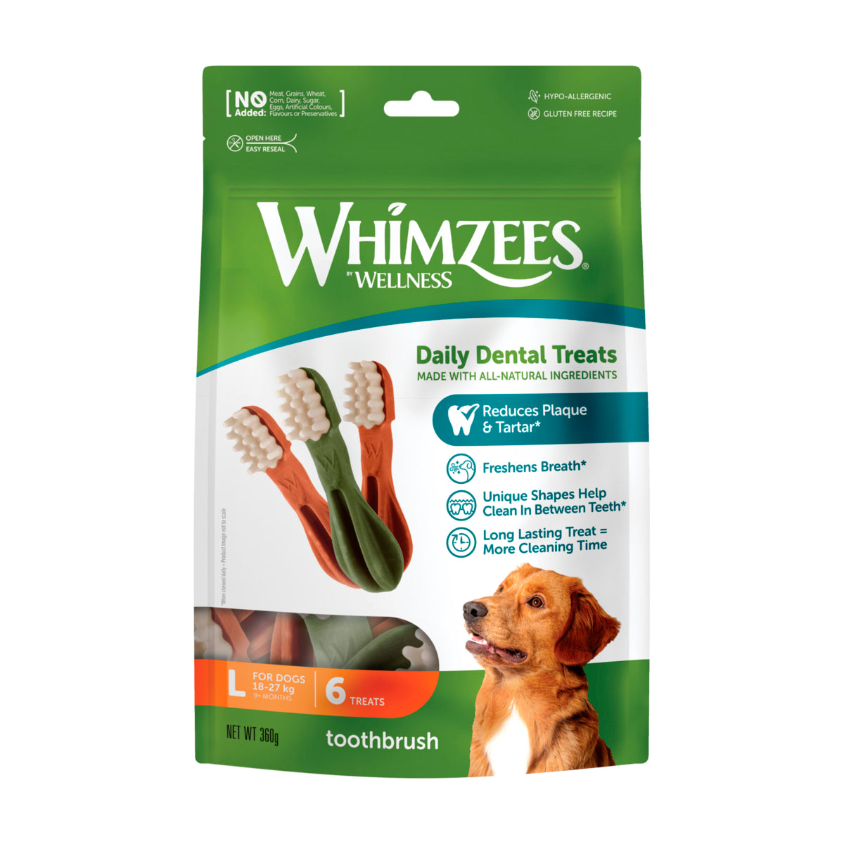 Whimzees Toothbrush Star